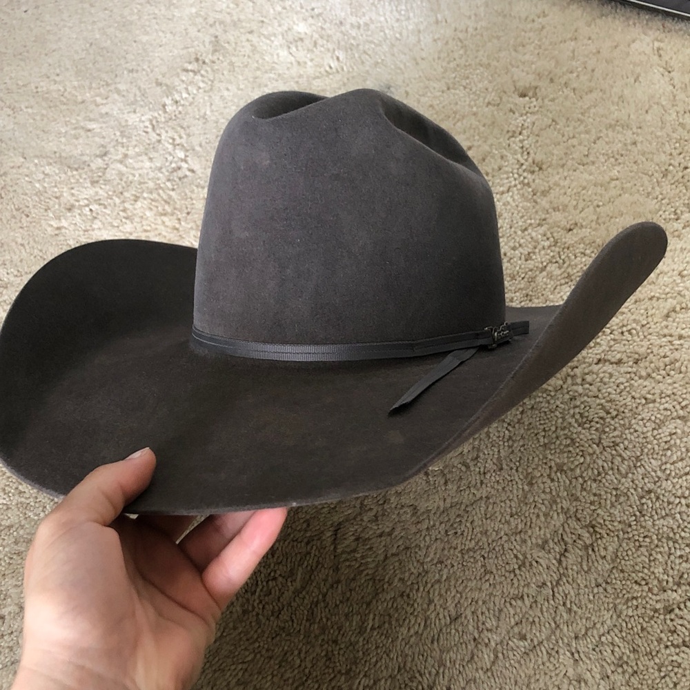American hat co, lucky 7 rancher cut cowboy hat